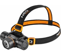 Налобный фонарь с аккумулятором NEO Tools USB 2000lm CREE XHP50.2 LED 99-029