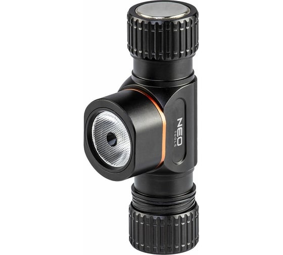 Налобный фонарь с аккумулятором NEO Tools USB 2000lm CREE XHP50.2 LED 99-029