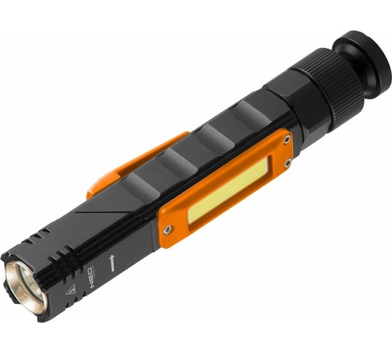 Рабочий аккумуляторный фонарь NEO Tools 2 в 1, 300 лм, 70 м, 8 ч, магнит, 0-180, CREE XPE+COB 99-034 1