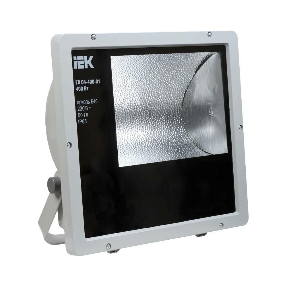 Прожектор IEK ГО04-400-01 400Вт E40 серый симметричный IP65 ИЭК LPHO04 ...