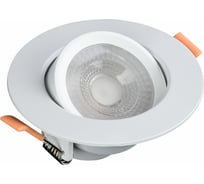 Поворотный светильник направленного света truEnergy круг 12W 4000K 10504