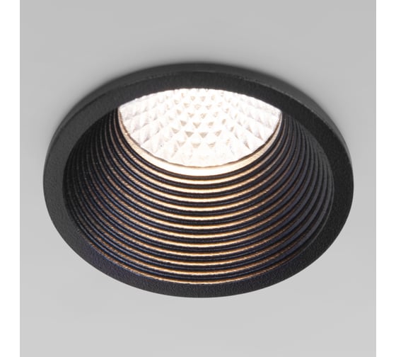 Встраиваемый светильник Elektrostandard - 25028/LED 7W 4200K BK черный a058616