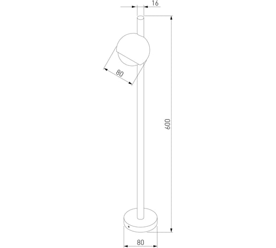 Садово-парковый светильник Elektrostandard - 35143/F со светодиодами Ball LED белый a057633