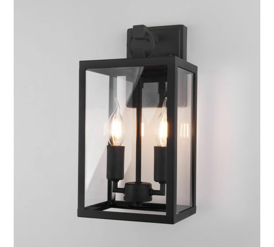 Садово-парковый светильник Elektrostandard - 35150/D Candle D чёрный a058260 1