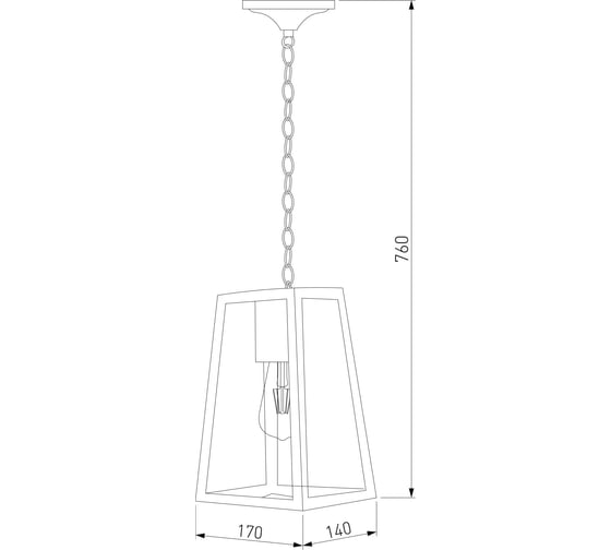 Садово-парковый светильник Elektrostandard - 35152/H Germes H a058805