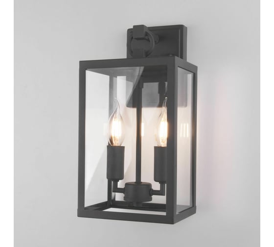 Садово-парковый светильник Elektrostandard - 35150/D Candle D темно-серый a058478