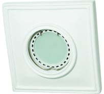 Точечный встраиваемый светильник VILART из гипса, белый, 1хGU5.3, 35Вт, 108x108x21мм V40-142