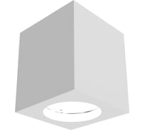 Точечный накладной светильник VILART из гипса, белый, 1хGU5.3, 35Вт, 70x70x81мм V40-119