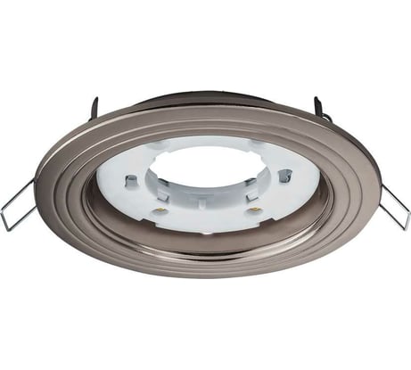 Светильник Navigator NGX-R6-005-GX53 (2 Круга черный хром) 93041