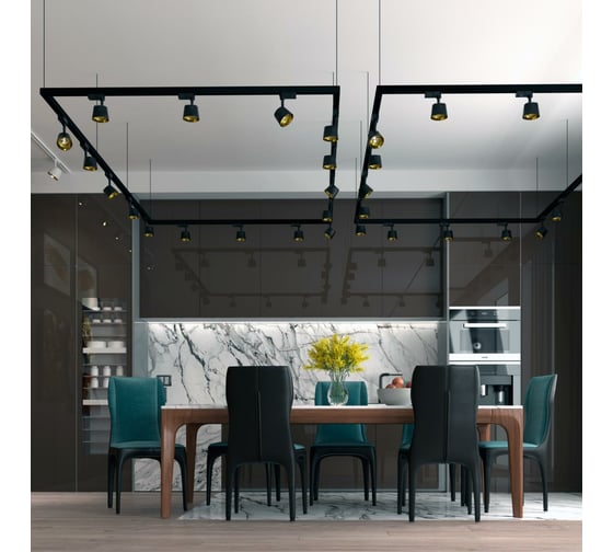 Трехфазный трековый светодиодный светильник NOVOTECH LED 20W KNOF 3587 358736