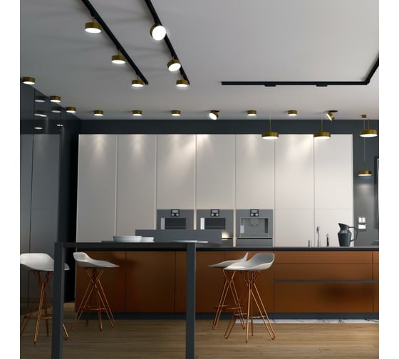 Трехфазный трековый светодиодный светильник NOVOTECH LED 24W PROMETA 3 358760