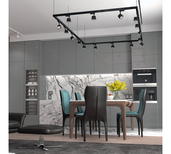 Трехфазный трековый светодиодный светильник NOVOTECH LED 20W KNOF 3587 358733