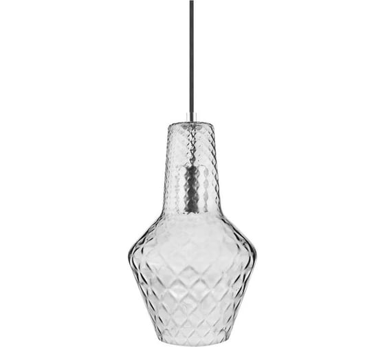 Потолочный светильник LEDVANCE 1906 CARVED PENDANT BOTTLE Дымчато-серый без лампы 4058075217164
