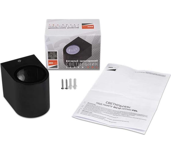 Фасадный светильник Jazzway PDL-R 72080 GU10 -1 под лампу GU10 BL 230В IP65 5039896