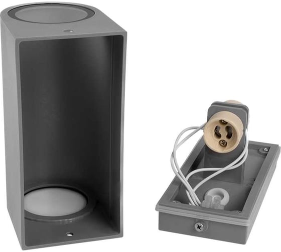 Светильник JazzwayPDL-R 72150 GU10-2 GU10 IP65 230В фасадный GR 5039995