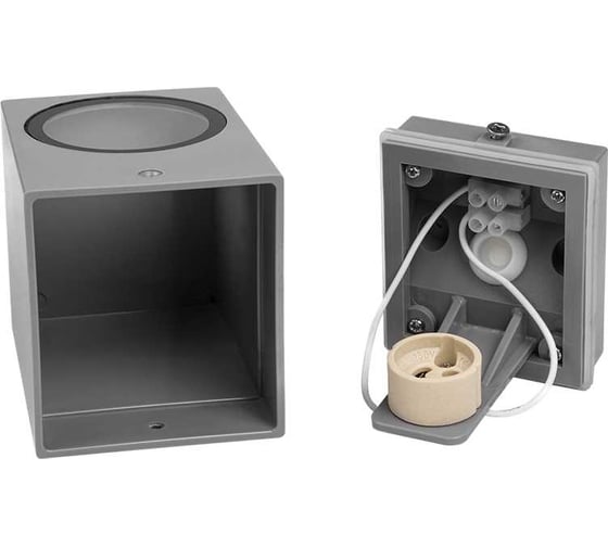 Фасадный светильник Jazzway PDL-S 72080 GU10-1 под лампу GU10 GR 230В IP65 5040014