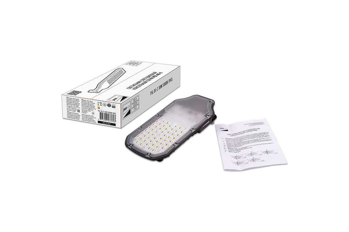 Светодиодный светильник Jazzway PSL 05-2 30Вт 5000К IP65 ДКУ уличный ...