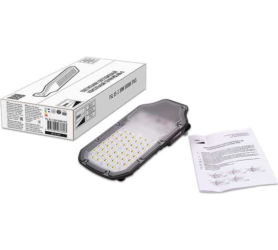 Светодиодный светильник Jazzway PSL 05-2 30Вт 5000К IP65 ДКУ уличный Pro 5033603