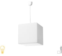 Подвесной светильник Jellymoon куб 30 см с белым свечением RUS JMCS 30 W
