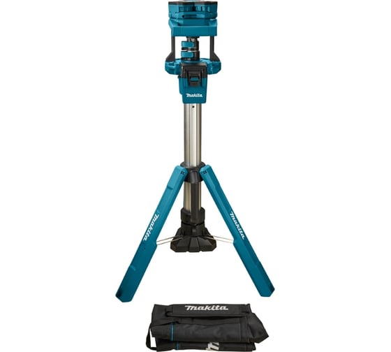 Стационарный телескопический прожектор Makita DML814 LXT 18В, три режима 900/1700/3000 Лм RUADML814