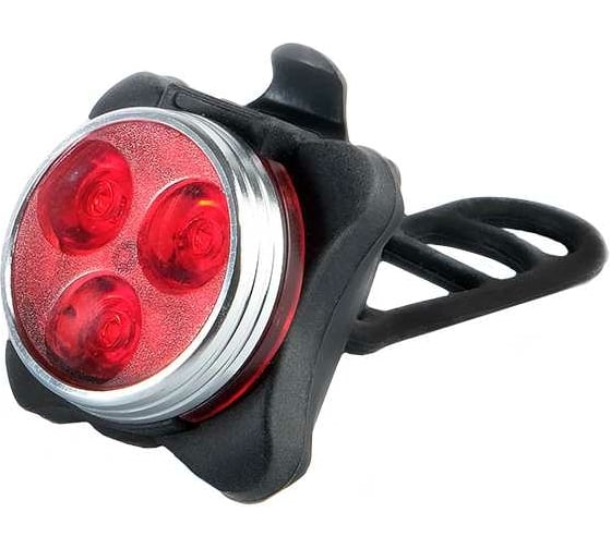 Аккумуляторный фонарь ФАZА велосипедный BR3-L03 3SMD 12лм IP44 задний 4 режима: 100проц./50проц./частое мигание/редкое мигание USB 5034235