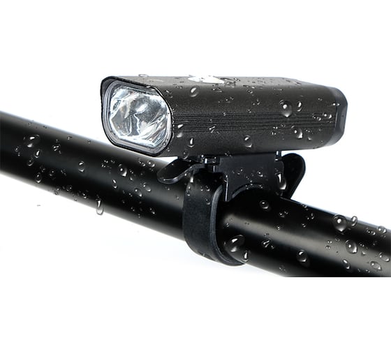 Аккумуляторный фонарь ФАZА велосипедный BF3-L5W 5XPG 5Вт 6500К-7000К IP44 240лм LED фара 3 режима: 100проц./50проц./мигающ. аккум. 18650 USB 5034204