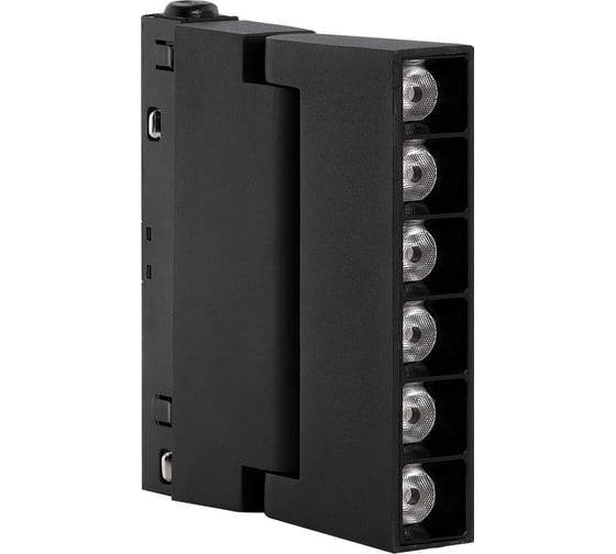 Светодиодный магнитный трековый светильник Smartbuy LED, 6Вт, 48В, 4000K, IP20, Черный SBL-TKMB4-6w-4K