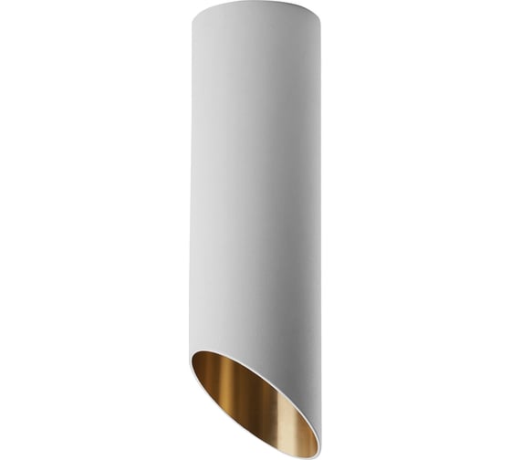Потолочный светильник FERON ML182 Barrel tilt MR16 35W 230V, белый, золото, 48038