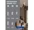 Потолочный светильник FERON ML182 Barrel tilt MR16 35W 230V, белый, золото, 48038 6