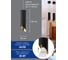 Потолочный светильник FERON ML1818 Barrel tilt на подвесе MR16 35W 230V, черный, золото 48041 3