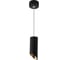 Потолочный светильник FERON ML1818 Barrel tilt на подвесе MR16 35W 230V, черный, золото 48041 1