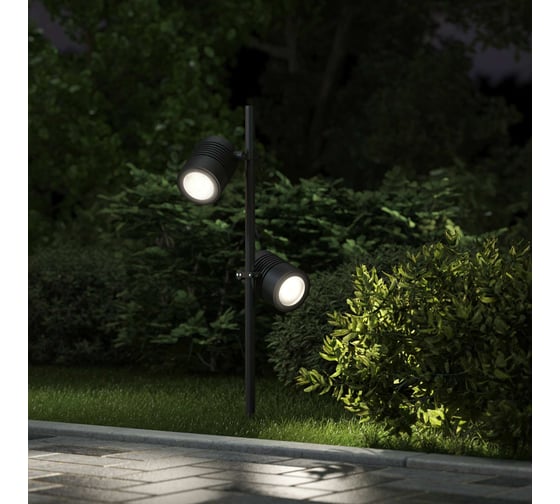 Садово-парковый светильник Elektrostandard - Landscape- 2 041 FL LED черный a058259