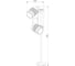 Садово-парковый светильник Elektrostandard - Landscape- 2 041 FL LED черный a058259 3