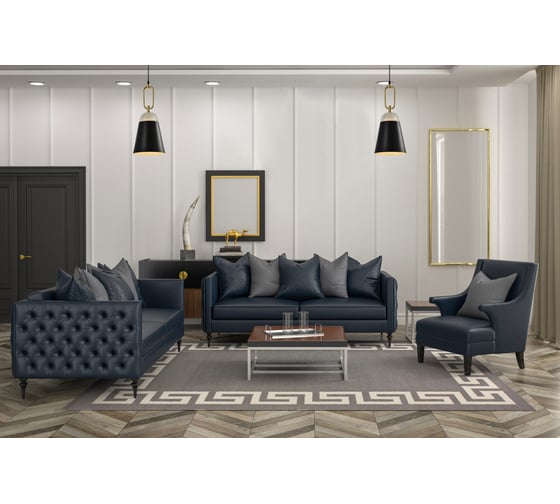Подвесная люстра De Fran Е27 220В 1x60Вт черный+ стекло, SP -0838