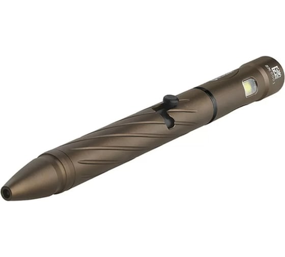 Тактическая ручка-фонарь Olight Open 2 Desert Tan светодиодная, комплект MV-122360