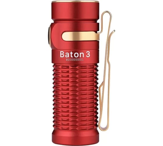 Светодиодный фонарь Olight Baton 3 Red MV-121950