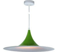 Подвесная люстра De Fran E27 220В 1x60Вт зеленый/белый, SP5-1648 GN+WT