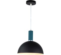 Подвесная люстра De Fran E27 220В 1x60Вт черный+синий/белый, SP5-1565 BK+BL+WT
