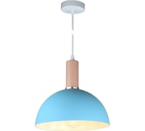 Подвесная люстра De Fran E27 220В 1x60Вт голубой+розовый/белый, SP5-1566 PK+BL+WT