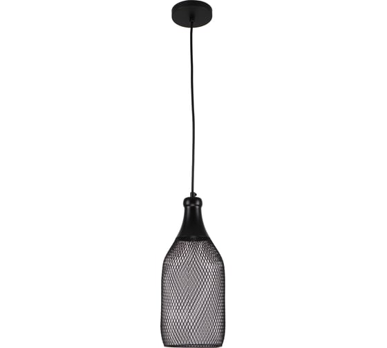 Подвесная люстра De Fran Е27 220В 1x60Вт черный, SP5-1590 BK 1