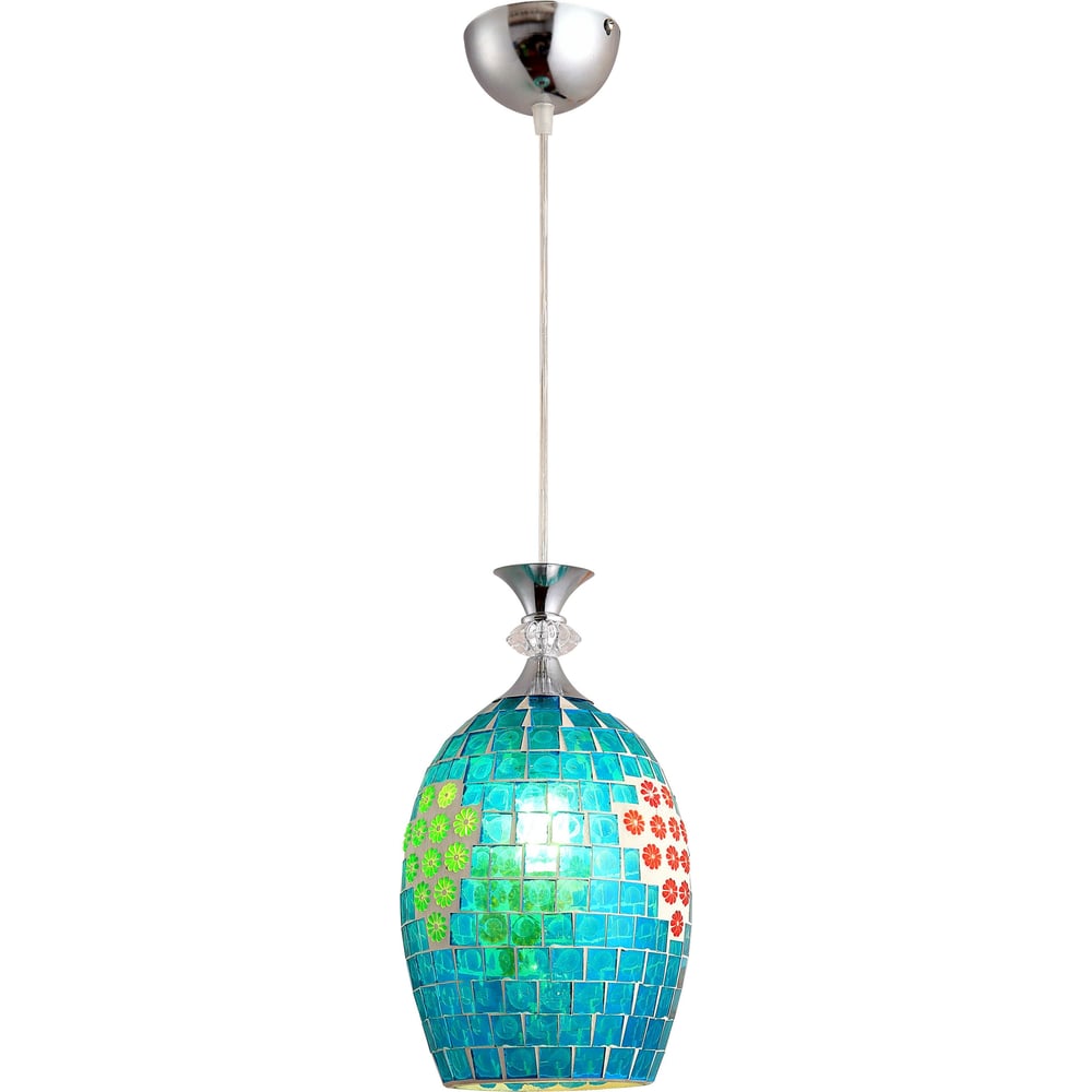 Подвесная люстра De Fran E27 220В 60Вт хром, "мозаика", SP1-1669-1CH ...