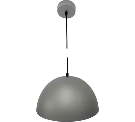 Подвесная люстра De Fran E27 220В 1x60Вт металл, серое-серебро, SP -0846 1