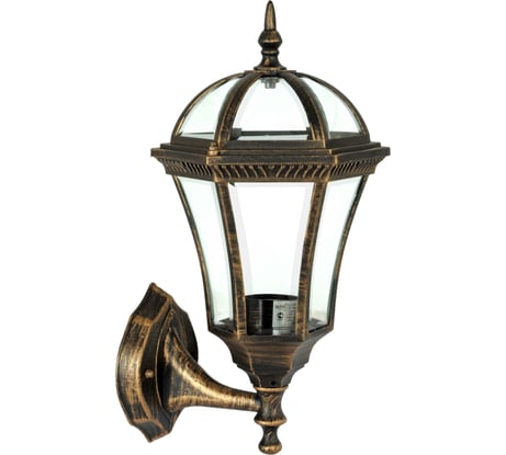 Садово-парковый светильник De Fran Е27 60Вт IP44 черненое золото, EL-640UP bg