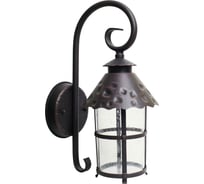 Садово-парковый светильник De Fran E27 100Вт IP44 темно коричневый, EL-355DN