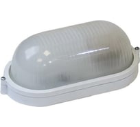 Накладной светильник ЮПИТЕР НБП 60 Вт IP54 овальный белый JP1302-03