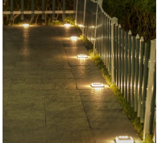 Напольная уличная подсветка ГЕЛЕОС на солнечных батареях (700 mAh) LED-DDA