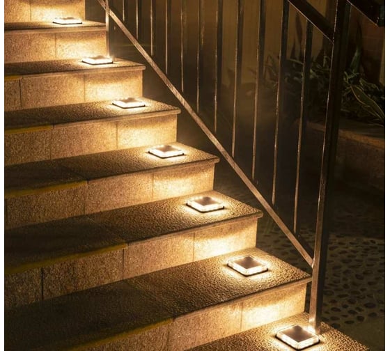 Напольная уличная подсветка ГЕЛЕОС на солнечных батареях (700 mAh) LED-DDA