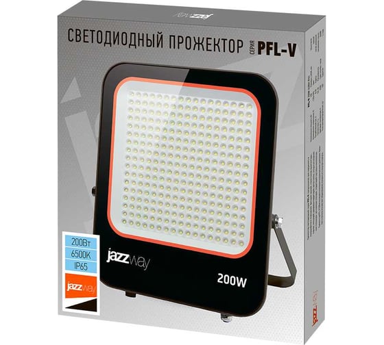 Светодиодный прожектор Jazzway PFL-V 200Вт 6500К IP65 ДО Pro 5039797