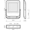 Светодиодный прожектор Jazzway PFL-V 20Вт 6500К IP65 ДО 5039698 9