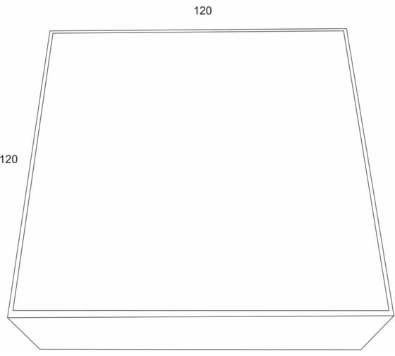 Потолочный светильник MAYTONI Zon 12W 3000K C067CL-L12B3K